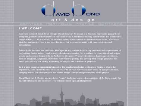 David bond website